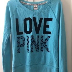 Victoria’s Secret pink sweatshirt